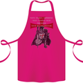 Knights Templar Prayer St. George's Day Cotton Apron 100% Organic Pink