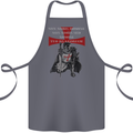 Knights Templar Prayer St. George's Day Cotton Apron 100% Organic Steel