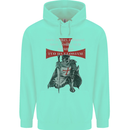 Knights Templar Prayer St. George's Day Mens 80% Cotton Hoodie Peppermint