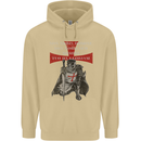 Knights Templar Prayer St. George's Day Mens 80% Cotton Hoodie Sand