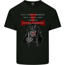 Knights Templar Prayer St. George's Day Mens Cotton T-Shirt Tee Top Black
