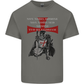 Knights Templar Prayer St. George's Day Mens Cotton T-Shirt Tee Top Charcoal