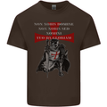 Knights Templar Prayer St. George's Day Mens Cotton T-Shirt Tee Top Dark Chocolate