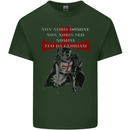 Knights Templar Prayer St. George's Day Mens Cotton T-Shirt Tee Top Forest Green
