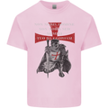 Knights Templar Prayer St. George's Day Mens Cotton T-Shirt Tee Top Light Pink