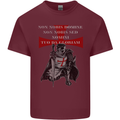 Knights Templar Prayer St. George's Day Mens Cotton T-Shirt Tee Top Maroon