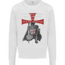 Knights Templar Prayer St. George's Day Mens Sweatshirt Jumper White