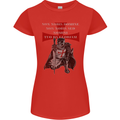 Knights Templar Prayer St. George's Day Womens Petite Cut T-Shirt Red