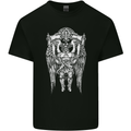 Knights Templar Skull Roman Warrior MMA Gym Kids T-Shirt Childrens Black