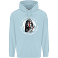 Knights Templar St. George's Father's Day Childrens Kids Hoodie Light Blue