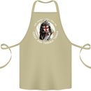 Knights Templar St. George's Father's Day Cotton Apron 100% Organic Khaki
