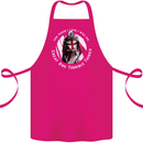Knights Templar St. George's Father's Day Cotton Apron 100% Organic Pink