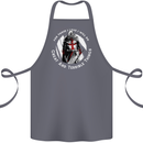 Knights Templar St. George's Father's Day Cotton Apron 100% Organic Steel
