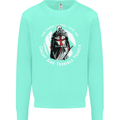 Knights Templar St. George's Father's Day Kids Sweatshirt Jumper Peppermint