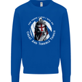 Knights Templar St. George's Father's Day Kids Sweatshirt Jumper Royal Blue