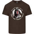 Knights Templar St. George's Father's Day Kids T-Shirt Childrens Chocolate