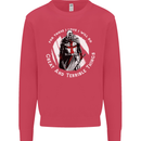 Knights Templar St. George's Father's Day Mens Sweatshirt Jumper Heliconia