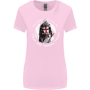Knights Templar St. George's Father's Day Womens Wider Cut T-Shirt Light Pink