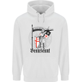 Knights Templar St Georges Day Beauseant Childrens Kids Hoodie White