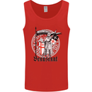 Knights Templar St Georges Day Beauseant Mens Vest Tank Top Red
