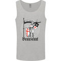 Knights Templar St Georges Day Beauseant Mens Vest Tank Top Sports Grey