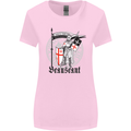 Knights Templar St Georges Day Beauseant Womens Wider Cut T-Shirt Light Pink