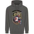 Knights Templar St Georges Day England Childrens Kids Hoodie Storm Grey