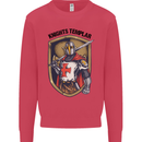 Knights Templar St Georges Day England Kids Sweatshirt Jumper Heliconia