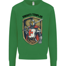 Knights Templar St Georges Day England Kids Sweatshirt Jumper Irish Green
