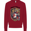 Knights Templar St Georges Day England Kids Sweatshirt Jumper Red