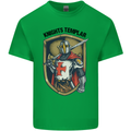 Knights Templar St Georges Day England Kids T-Shirt Childrens Irish Green