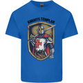 Knights Templar St Georges Day England Kids T-Shirt Childrens Royal Blue