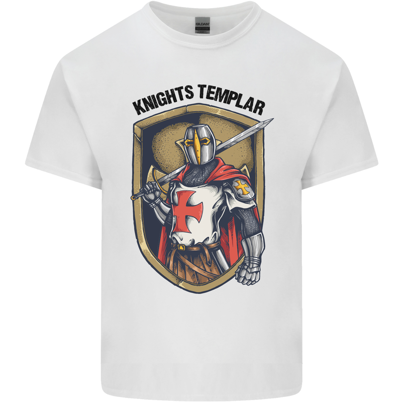 Knights Templar St Georges Day England Kids T-Shirt Childrens White