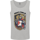 Knights Templar St Georges Day England Mens Vest Tank Top Sports Grey