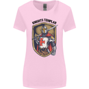 Knights Templar St Georges Day England Womens Wider Cut T-Shirt Light Pink