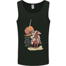 Knights Templar on a Horse Mens Vest Tank Top Black