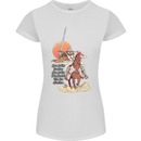 Knights Templar on a Horse Womens Petite Cut T-Shirt White