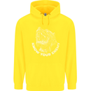 Know Your Enemy Staffy Staffordshire Terrier Childrens Kids Hoodie Yellow