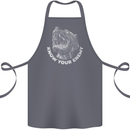 Know Your Enemy Staffy Staffordshire Terrier Cotton Apron 100% Organic Steel