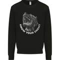 Know Your Enemy Staffy Staffordshire Terrier Kids Sweatshirt Jumper Black