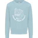 Know Your Enemy Staffy Staffordshire Terrier Kids Sweatshirt Jumper Light Blue