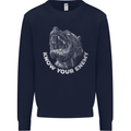 Know Your Enemy Staffy Staffordshire Terrier Kids Sweatshirt Jumper Navy Blue
