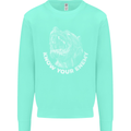 Know Your Enemy Staffy Staffordshire Terrier Kids Sweatshirt Jumper Peppermint