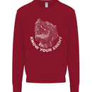 Know Your Enemy Staffy Staffordshire Terrier Kids Sweatshirt Jumper Red