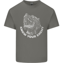 Know Your Enemy Staffy Staffordshire Terrier Kids T-Shirt Childrens Charcoal