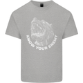 Know Your Enemy Staffy Staffordshire Terrier Kids T-Shirt Childrens Sports Grey