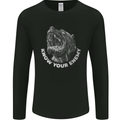 Know Your Enemy Staffy Staffordshire Terrier Mens Long Sleeve T-Shirt Black