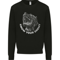 Know Your Enemy Staffy Staffordshire Terrier Mens Sweatshirt Jumper Black
