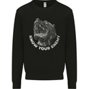 Know Your Enemy Staffy Staffordshire Terrier Mens Sweatshirt Jumper Black
