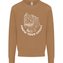 Know Your Enemy Staffy Staffordshire Terrier Mens Sweatshirt Jumper Caramel Latte